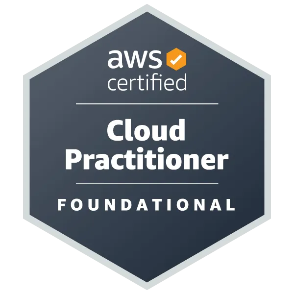 AWS Certified Cloud Practitioner Badge
