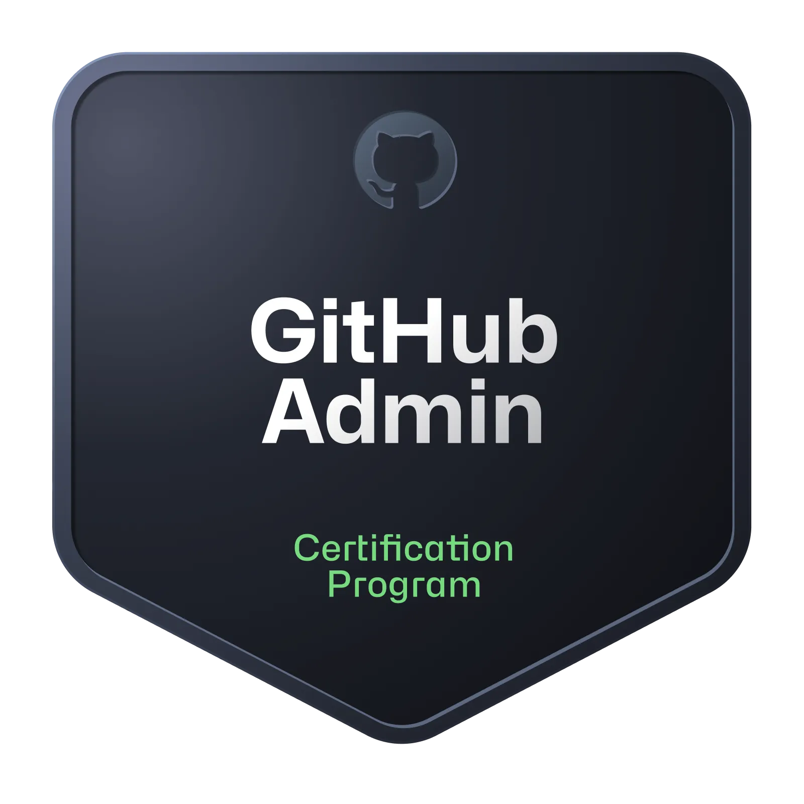 GitHub Administration Certification Badge
