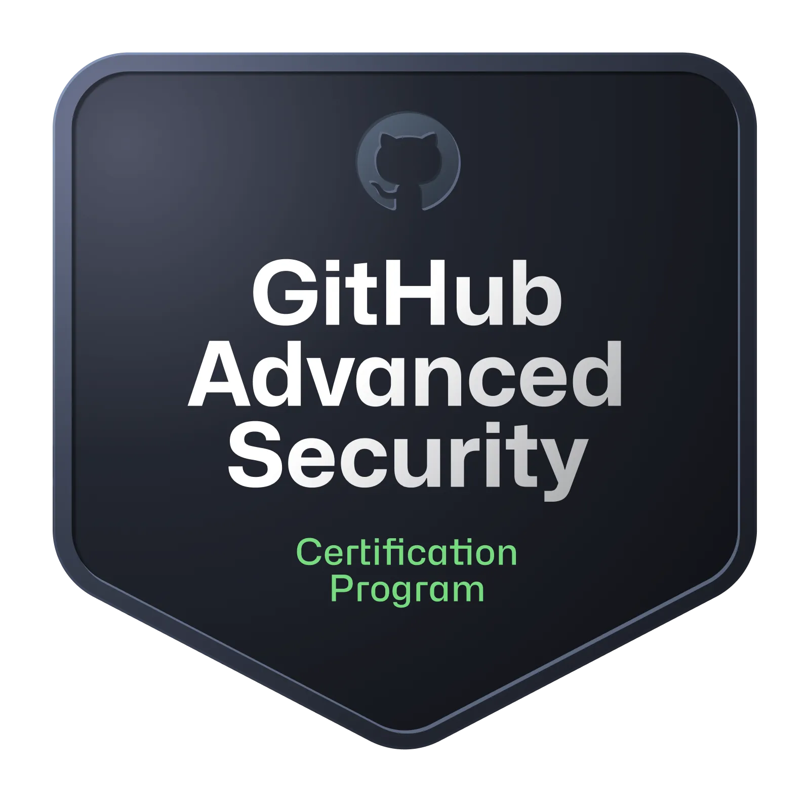 GitHub Advanced Security Certification Badge