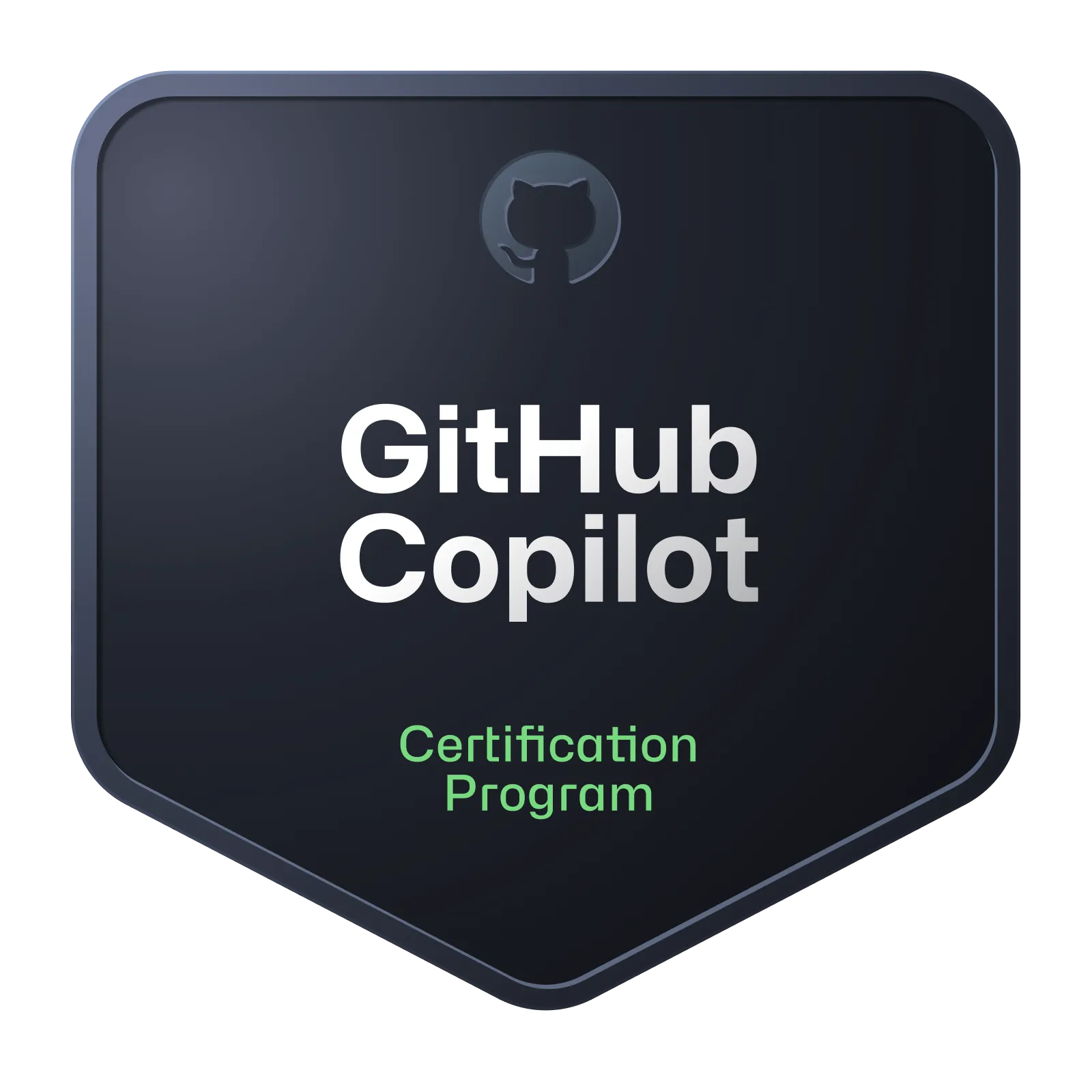 GitHub Copilot Certification Badge