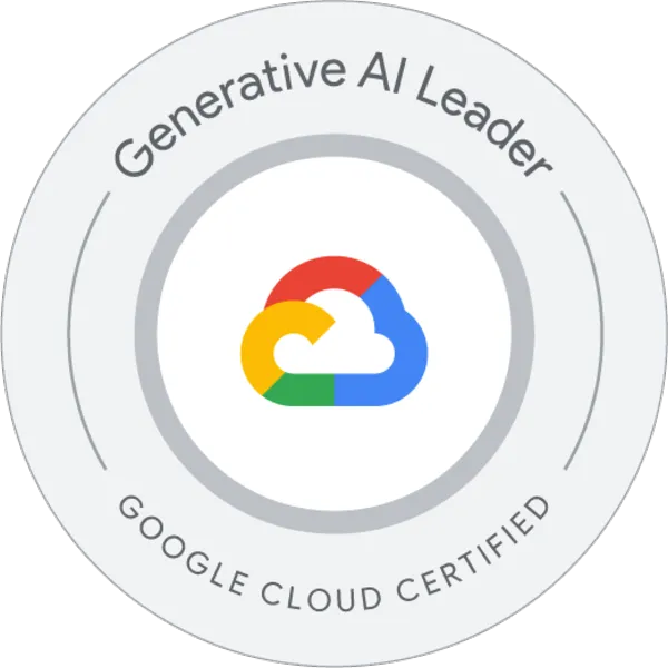 Google Certified Generative AI Leader Badge