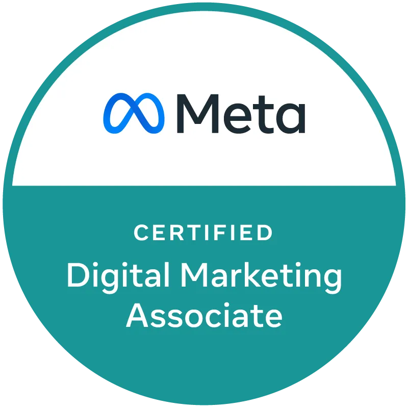 Meta Certified Digital Marketing Associate Badge