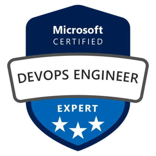 Microsoft Certified DevOps Engineer Expert AZ-400 Badge