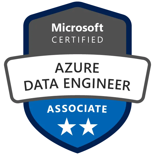 Microsoft Certified Azure Data Engineer Associate DP-203 Badge