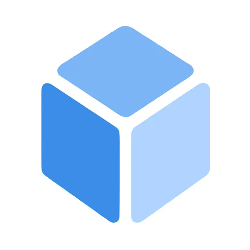 Origami Moving Cubes Icon